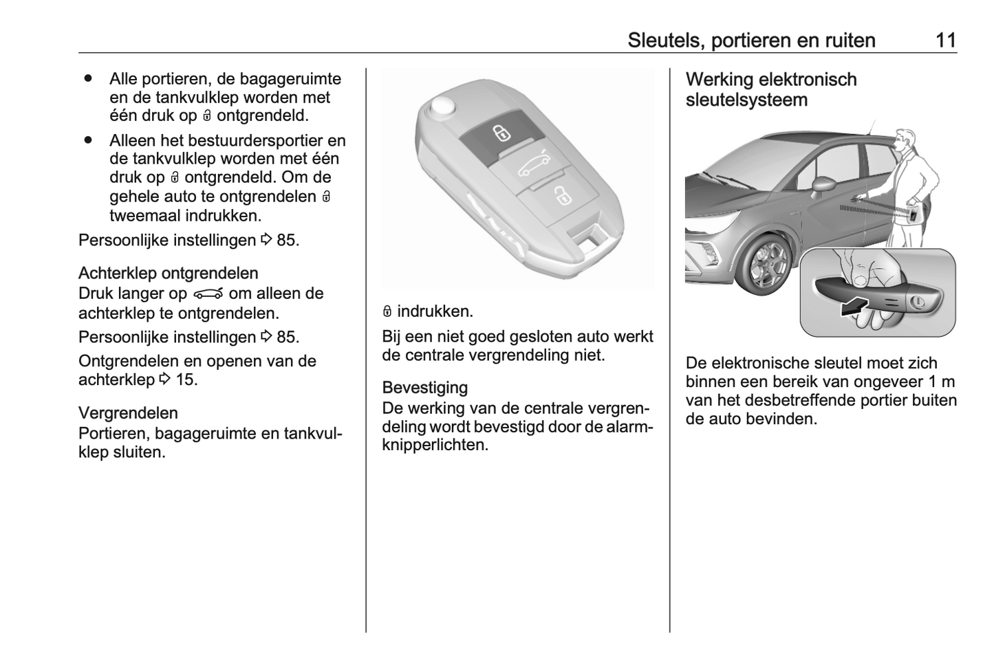 2023-2024 Opel Crossland Owner's Manual | Dutch