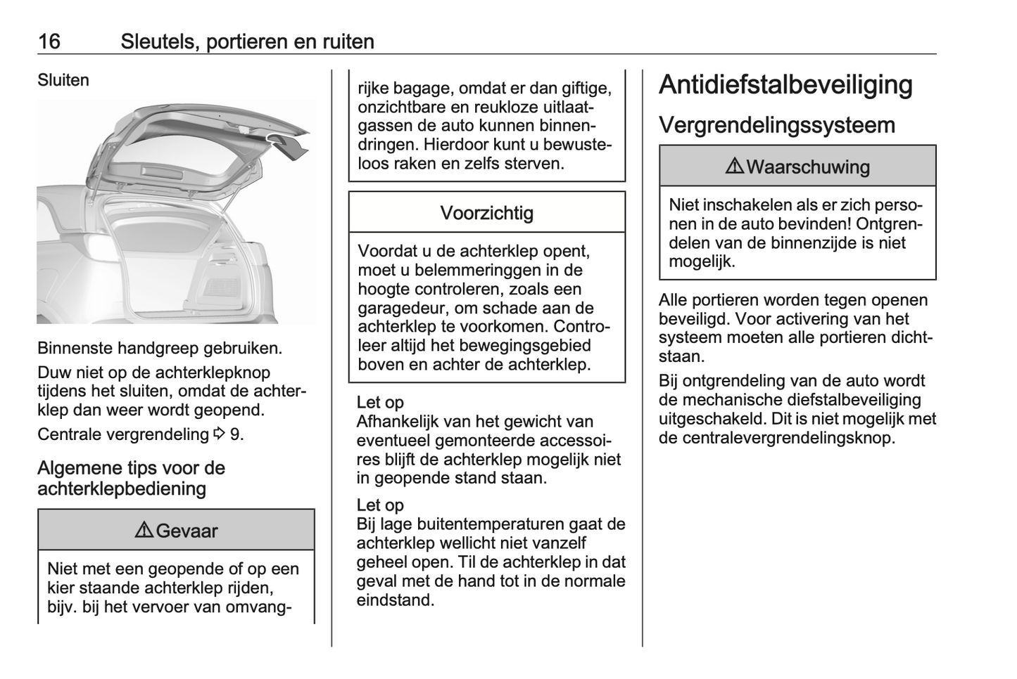 2023-2024 Opel Crossland Owner's Manual | Dutch