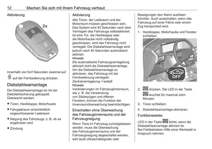 2025-2026 Opel Frontera Owner's Manual | German