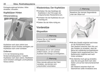 2025-2026 Opel Frontera Owner's Manual | German