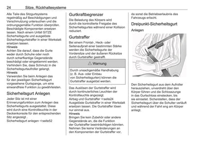 2025-2026 Opel Frontera Owner's Manual | German