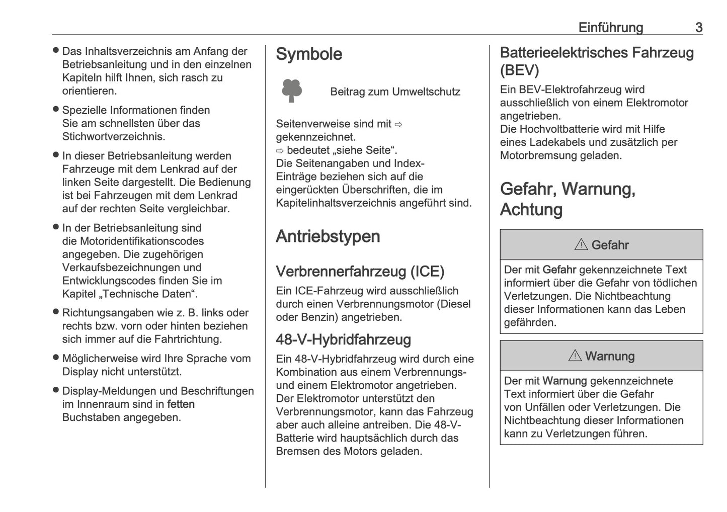 2025-2026 Opel Frontera Owner's Manual | German