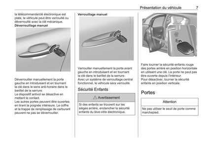 2025 Opel Frontera Manuel du propriétaire | Français