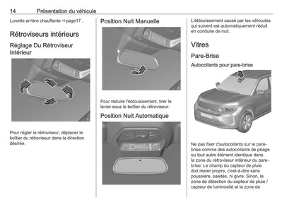 2025-2026 Opel Frontera Owner's Manual | French
