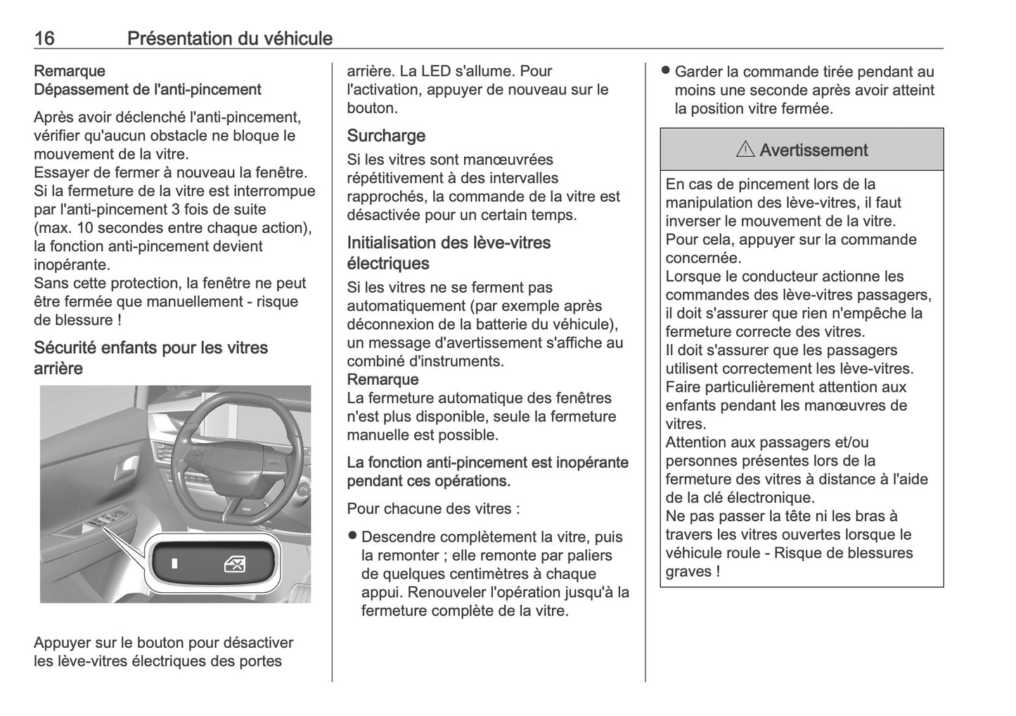 2025-2026 Opel Frontera Owner's Manual | French