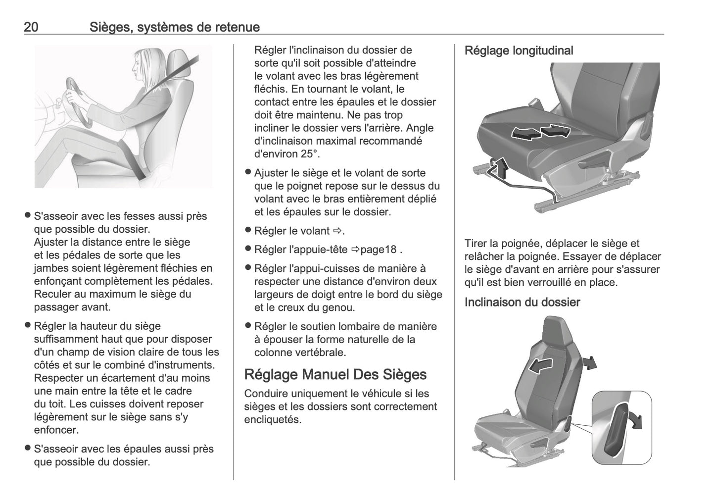 2025-2026 Opel Frontera Owner's Manual | French