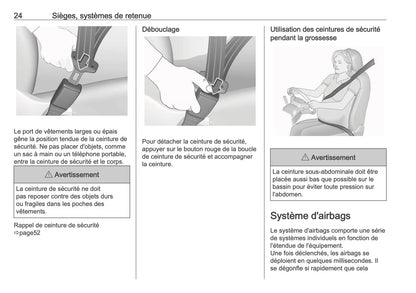 2025-2026 Opel Frontera Owner's Manual | French