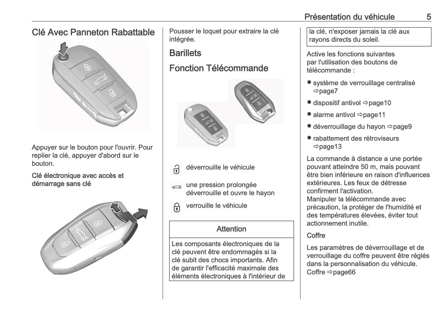 2025-2026 Opel Frontera Owner's Manual | French