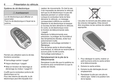 2025-2026 Opel Frontera Owner's Manual | French