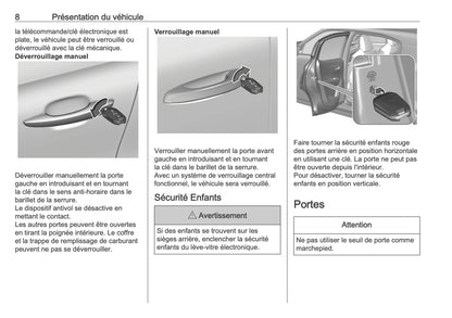 2025-2026 Opel Frontera Owner's Manual | French