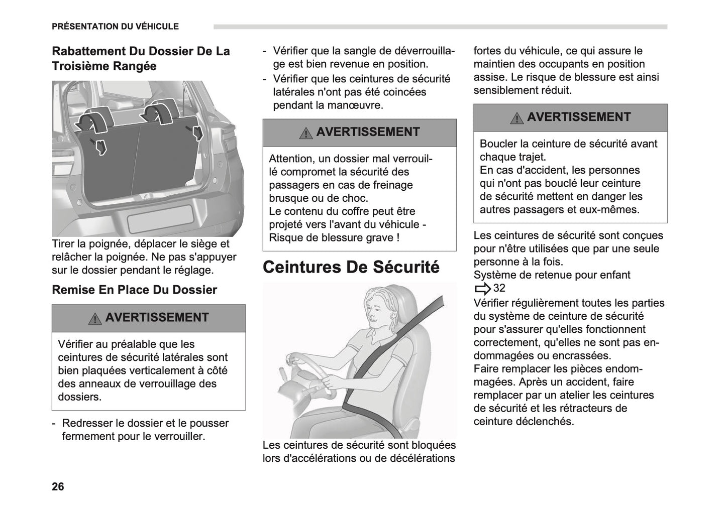 2026 Opel Frontera Owner's Manual | French
