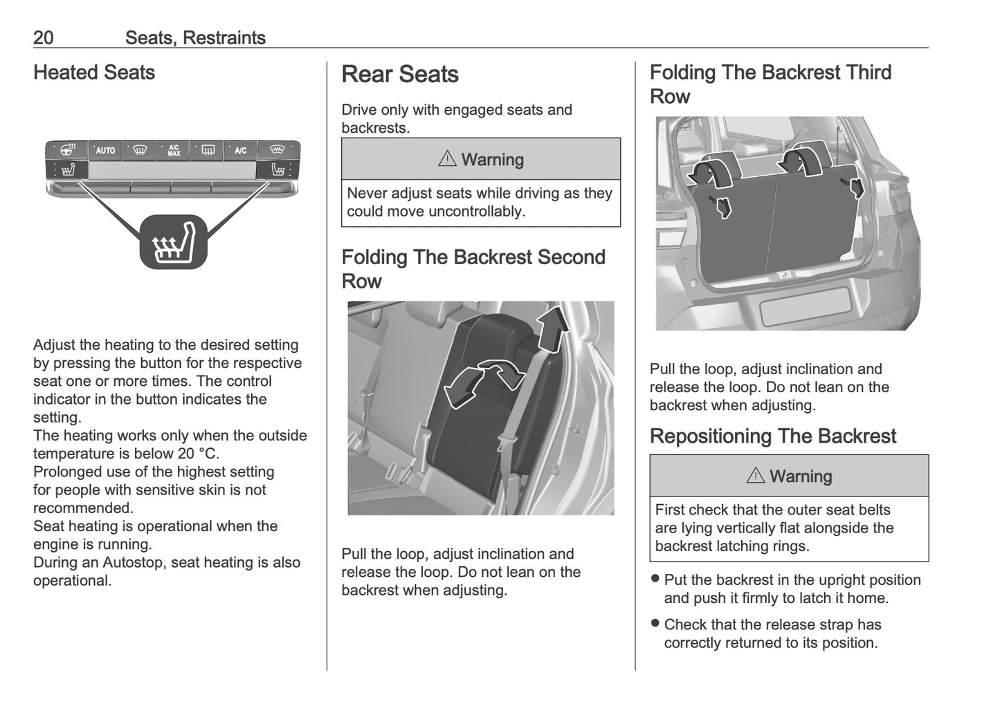 2025-2026 Opel Frontera Owner's Manual | English