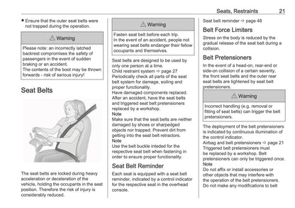 2025-2026 Opel Frontera Owner's Manual | English