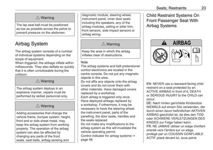 2025-2026 Opel Frontera Owner's Manual | English