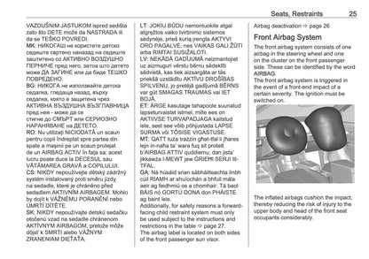 2025-2026 Opel Frontera Owner's Manual | English