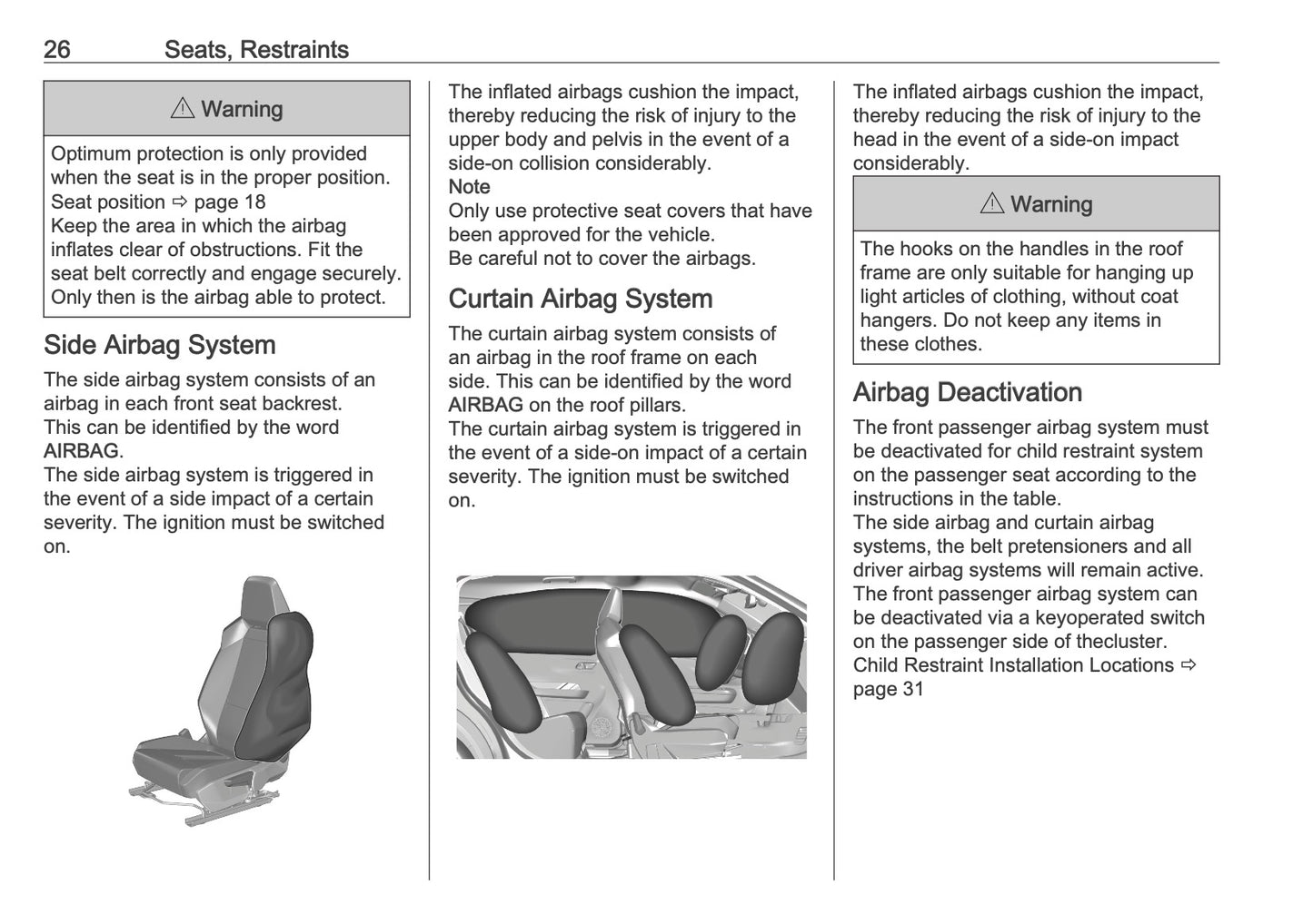 2025-2026 Opel Frontera Owner's Manual | English