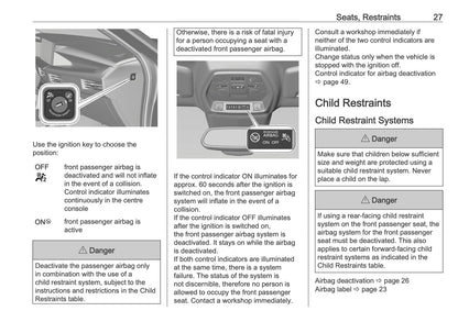 2025-2026 Opel Frontera Owner's Manual | English