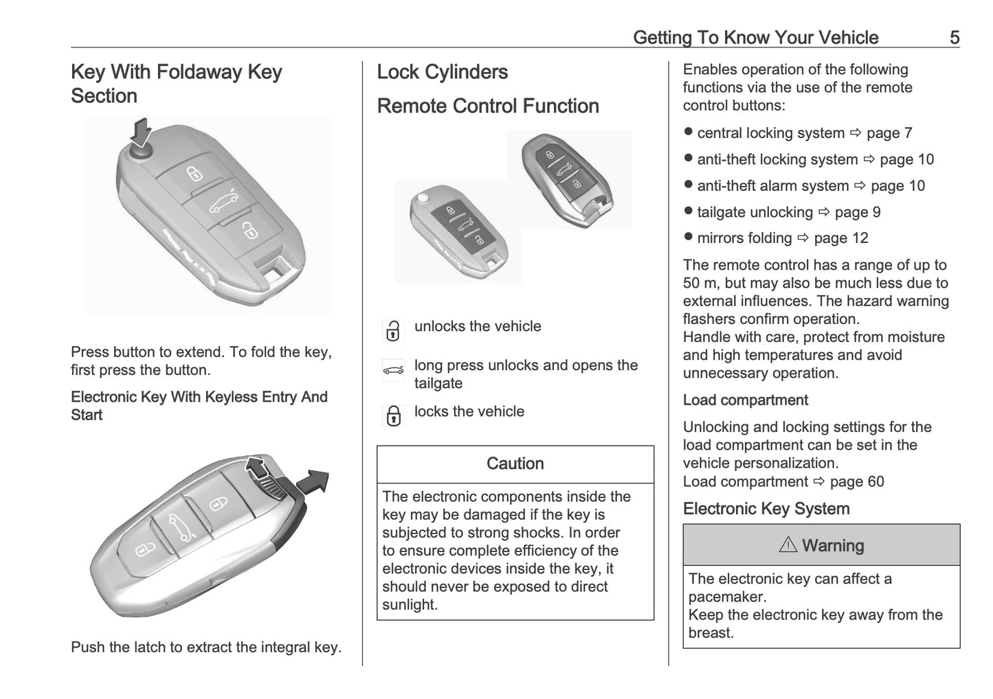 2025-2026 Opel Frontera Owner's Manual | English