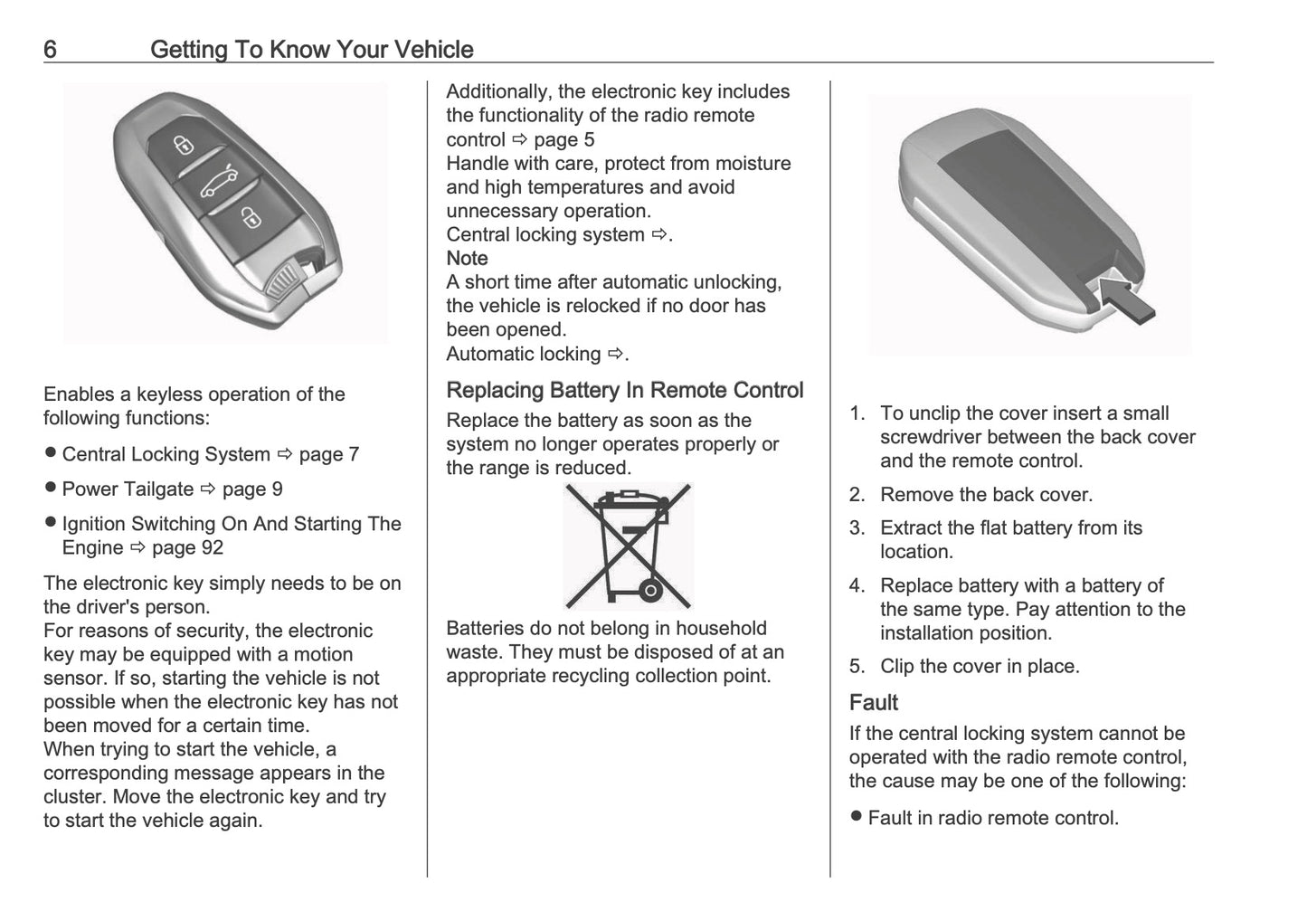 2025-2026 Opel Frontera Owner's Manual | English