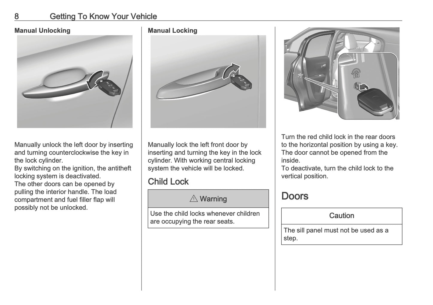 2025-2026 Opel Frontera Owner's Manual | English