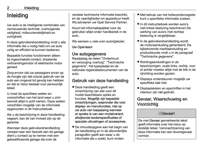 2024-2025 Opel Frontera Owner's Manual | Dutch