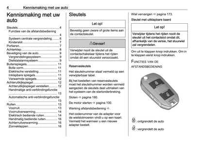 2024-2025 Opel Frontera Owner's Manual | Dutch