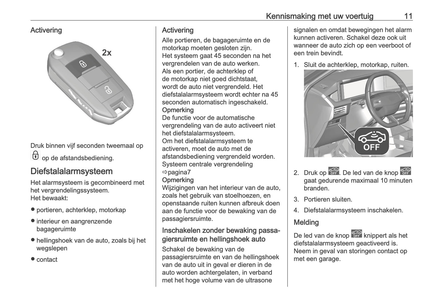 2025-2026 Opel Frontera Owner's Manual | Dutch