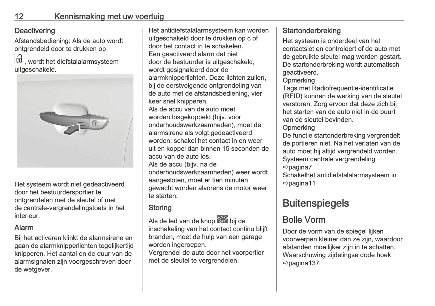2025-2026 Opel Frontera Owner's Manual | Dutch