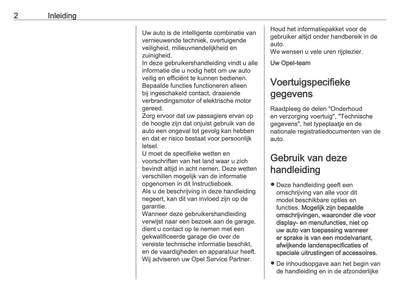 2025-2026 Opel Frontera Owner's Manual | Dutch