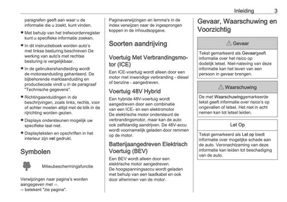 2025-2026 Opel Frontera Owner's Manual | Dutch