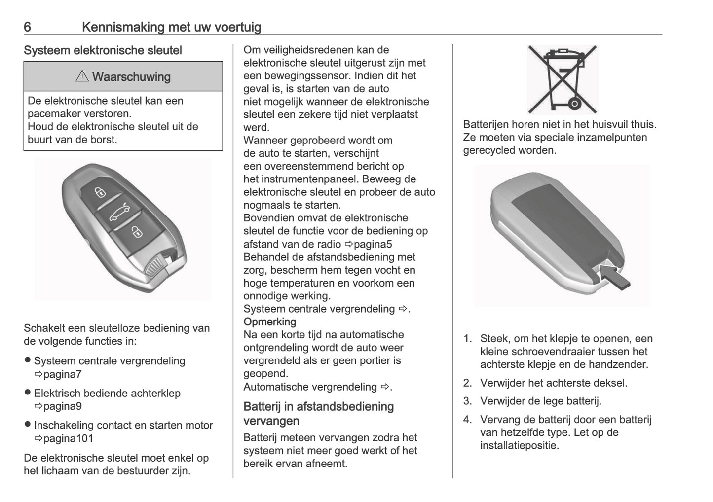 2025-2026 Opel Frontera Owner's Manual | Dutch