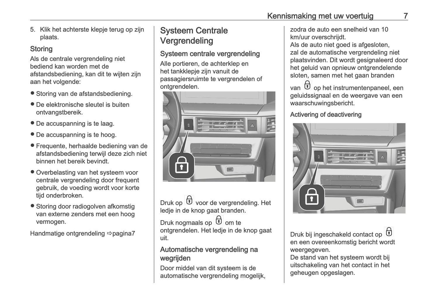 2025-2026 Opel Frontera Owner's Manual | Dutch
