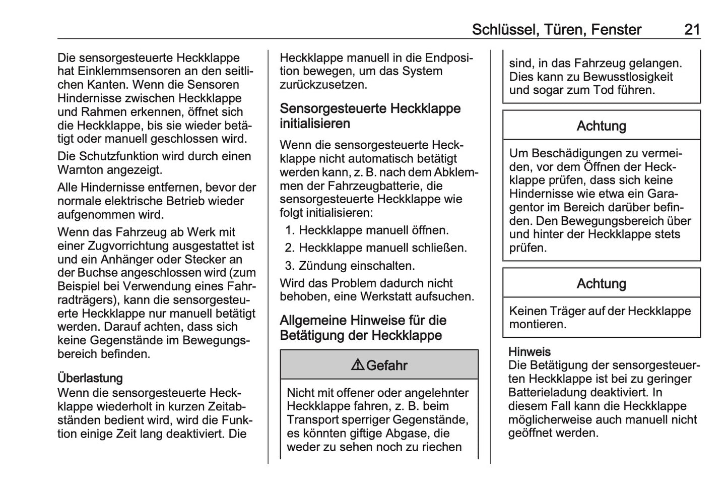 2023-2024 Opel Grandland Owner's Manual | German