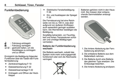 2023-2024 Opel Grandland Owner's Manual | German