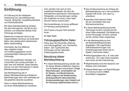 2024-2025 Opel Grandland Owner's Manual | German