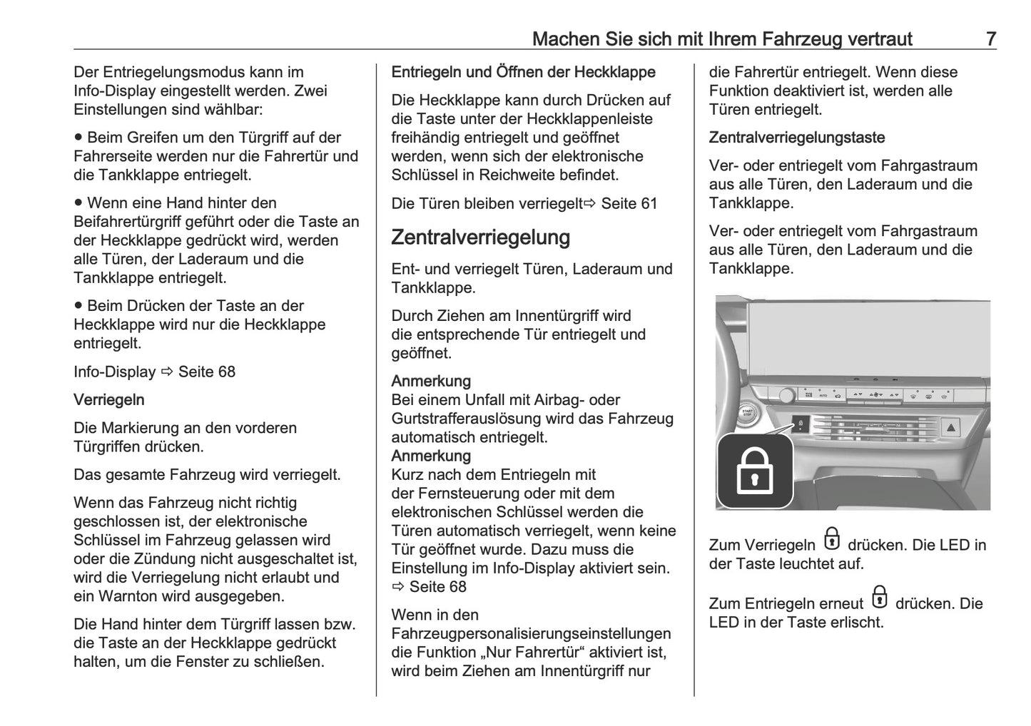 2024-2025 Opel Grandland Owner's Manual | German