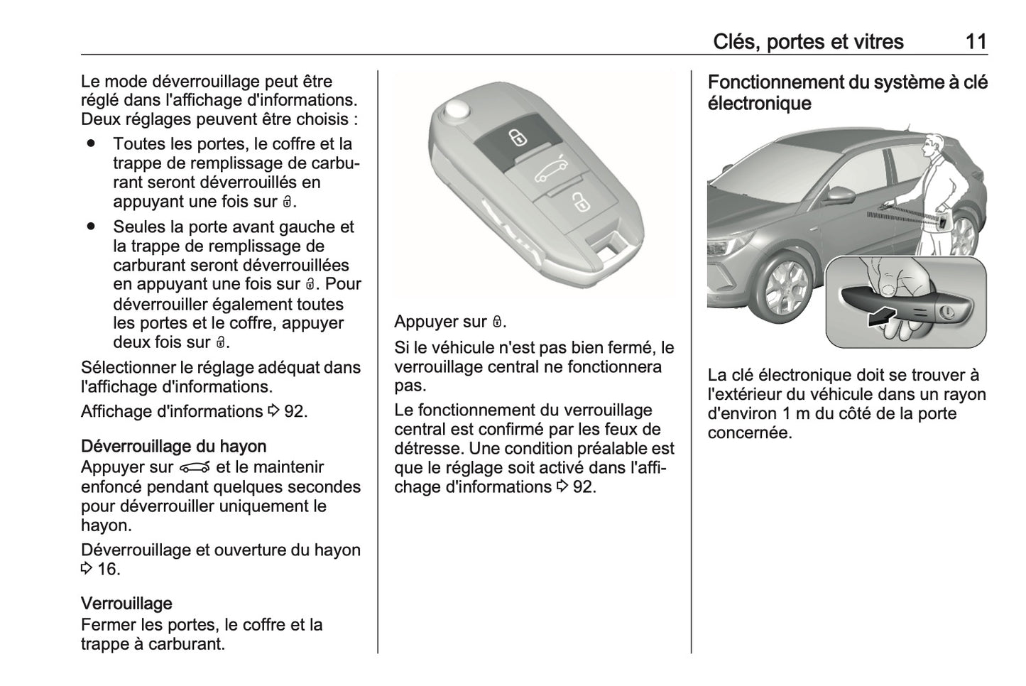 2023-2024 Opel Grandland Manuel du propriétaire | Français