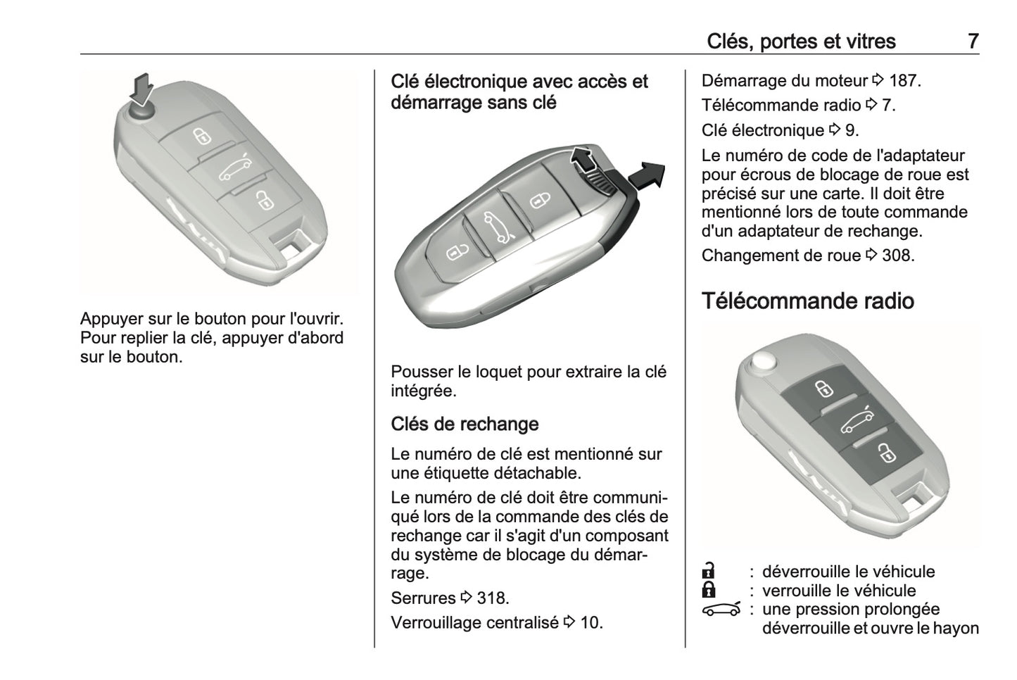 2023-2024 Opel Grandland Manuel du propriétaire | Français