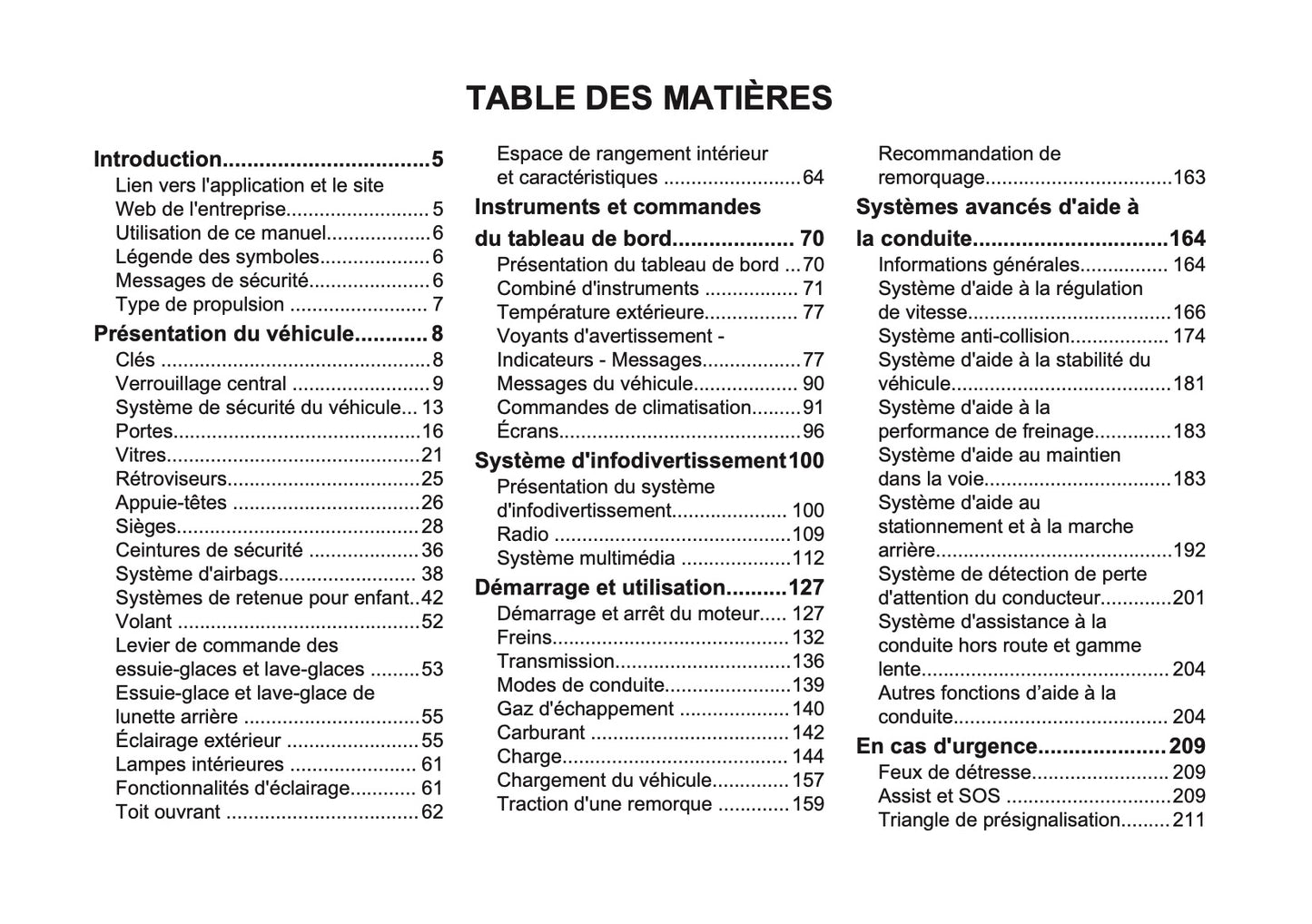 2026 Opel Grandland Owner's Manual | French