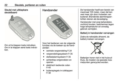 2019-2020 Opel Grandland X Owner's Manual | Dutch