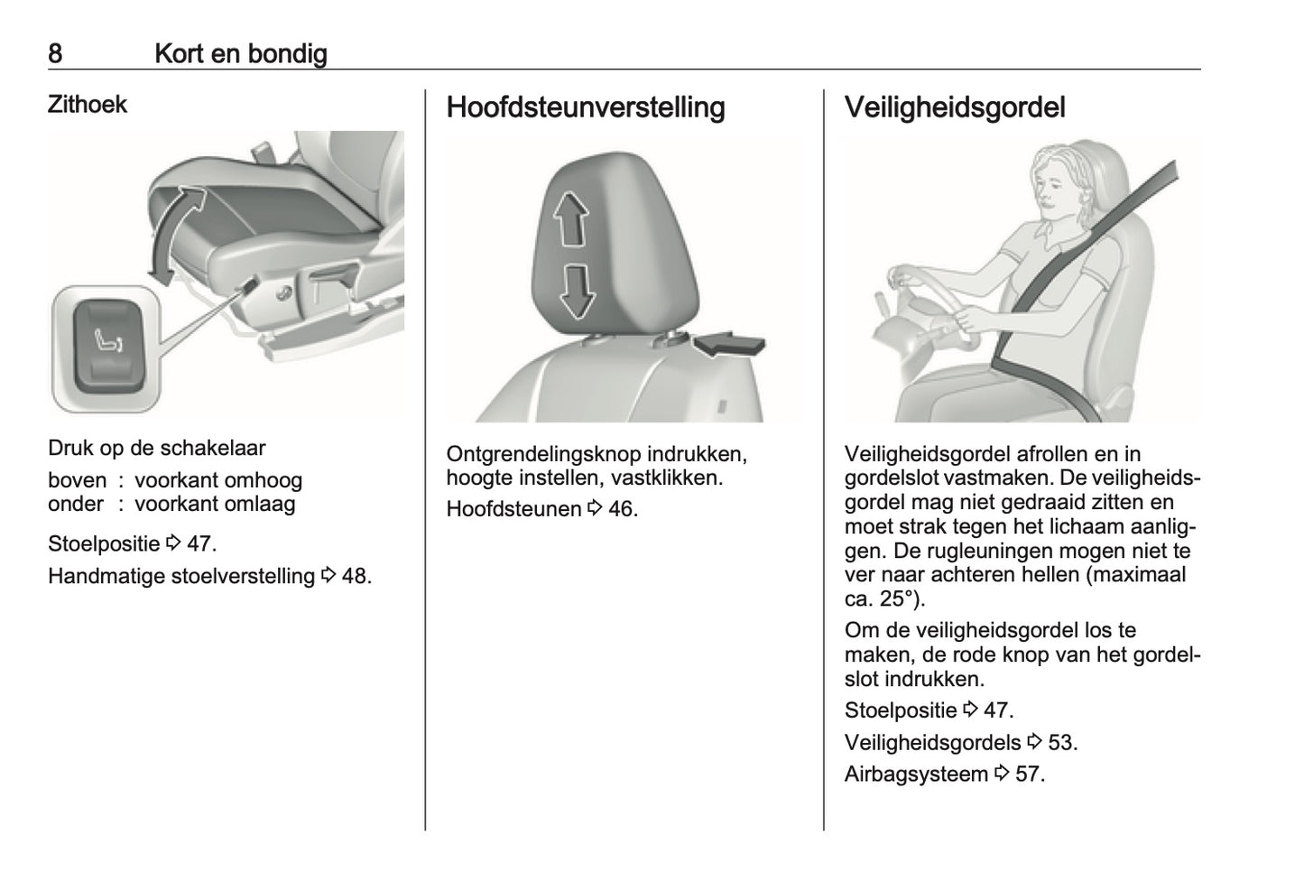 2019-2020 Opel Grandland X Owner's Manual | Dutch