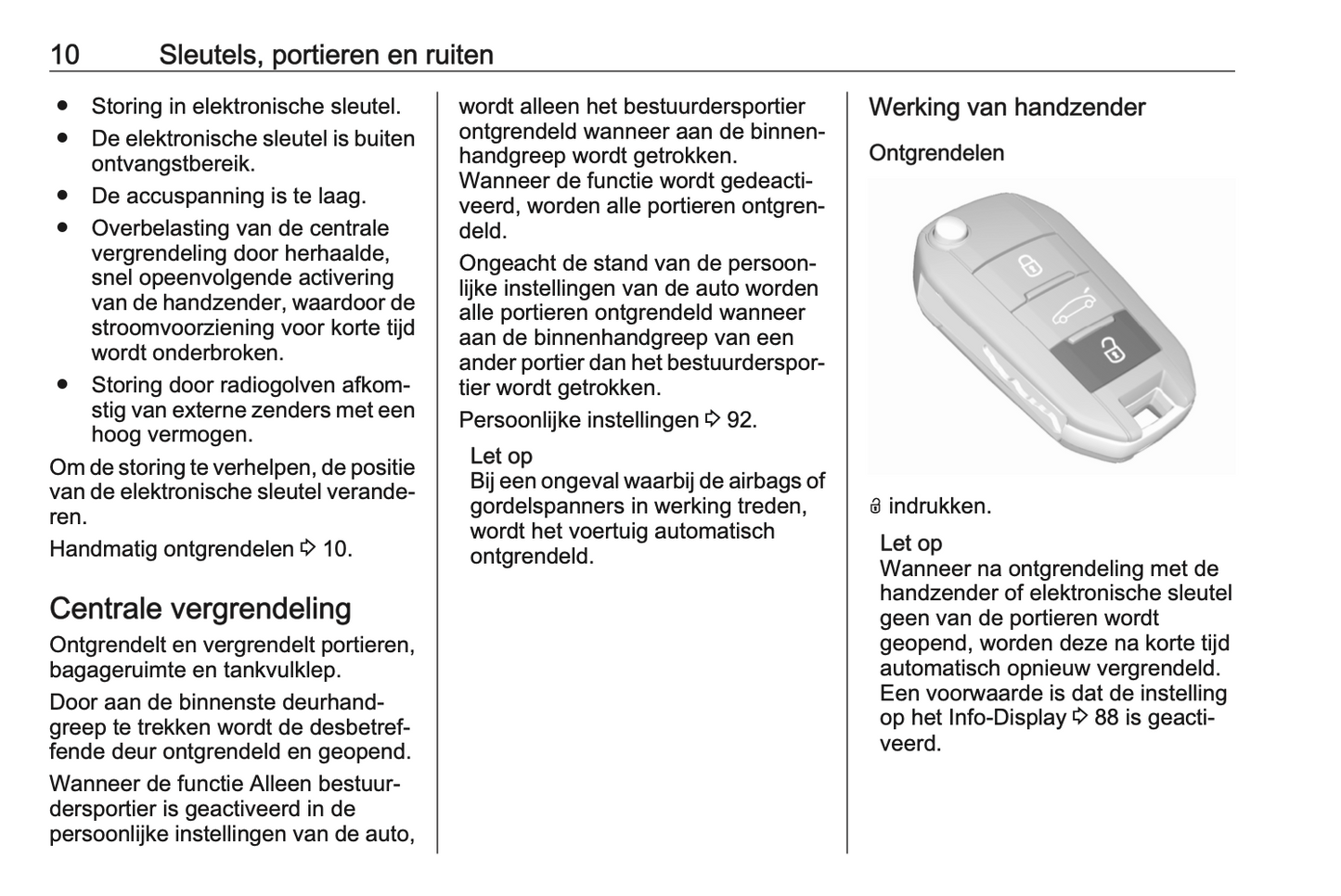 2022 Opel Grandland Owner's Manual | Dutch