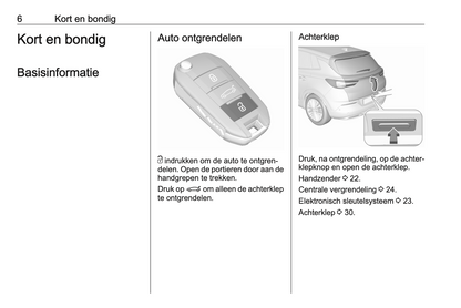 2020-2022 Opel Grandland X Owner's Manual | Dutch