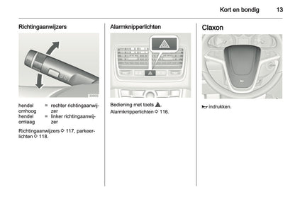 2012 Opel Meriva Owner's Manual | Dutch
