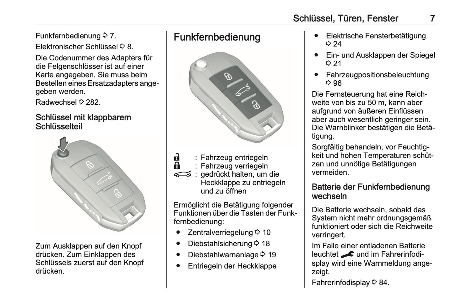 2024 Opel Mokka Owner's Manual | German