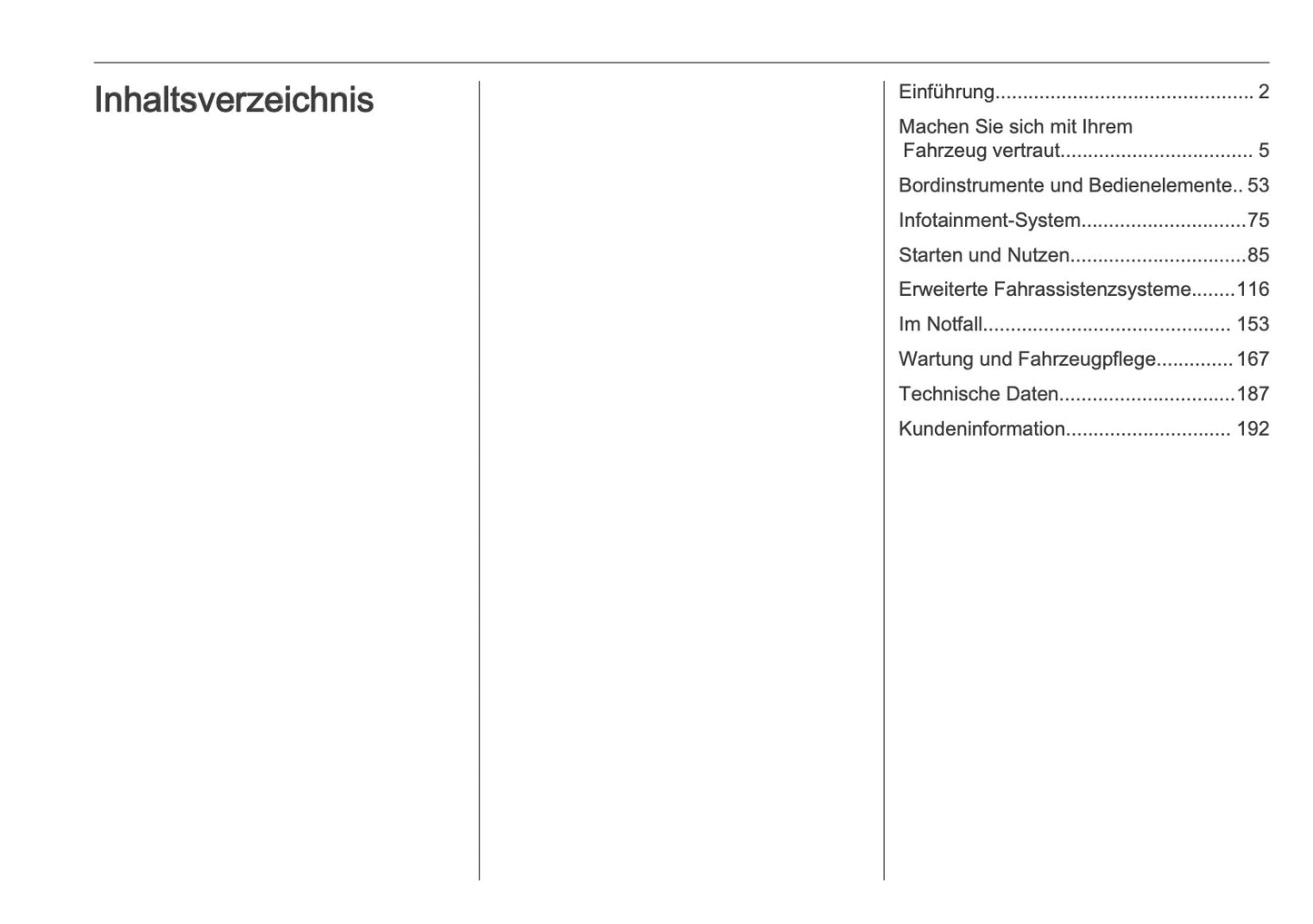 2025-2026 Opel Mokka Owner's Manual | German