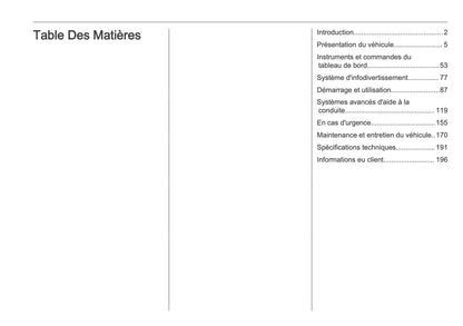 2025-2026 Opel Mokka Owner's Manual | French