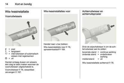 2013-2014 Opel Mokka Owner's Manual | Dutch