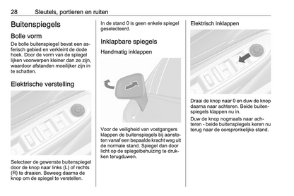 2015-2016 Opel Mokka Owner's Manual | Dutch