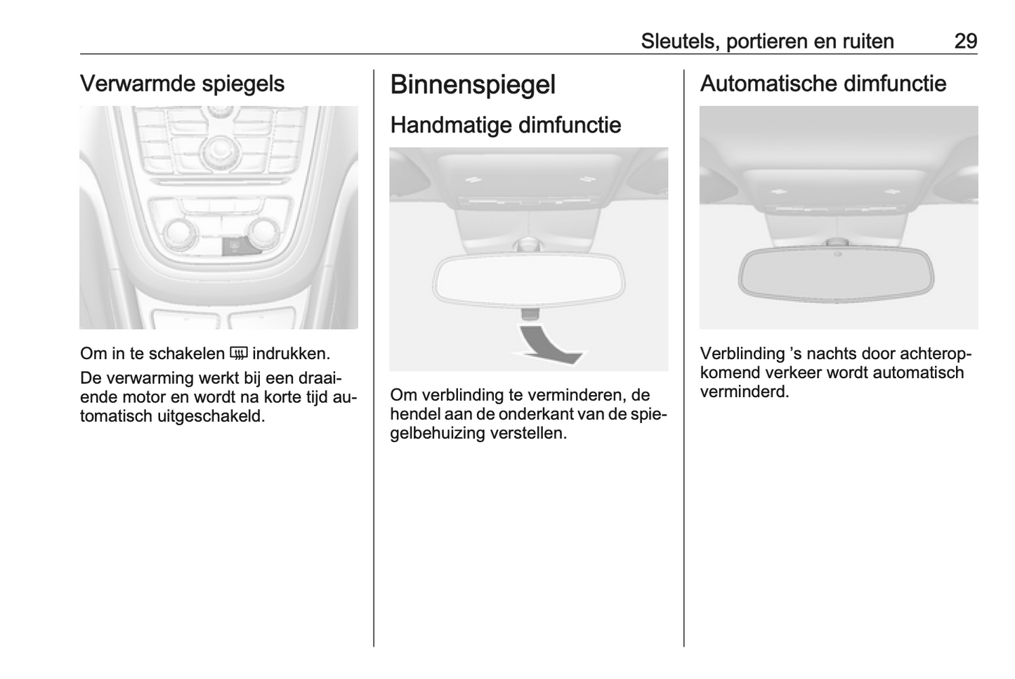 2015-2016 Opel Mokka Owner's Manual | Dutch